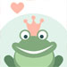 Frog prince collection for Spoonflower / Heleen van Buul